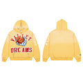 Vale Forever Yellow Dreams Racing Hoodie – Retro Graphic