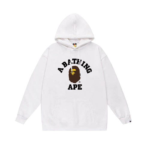 BAPE Classic College Logo Pullover Hoodie