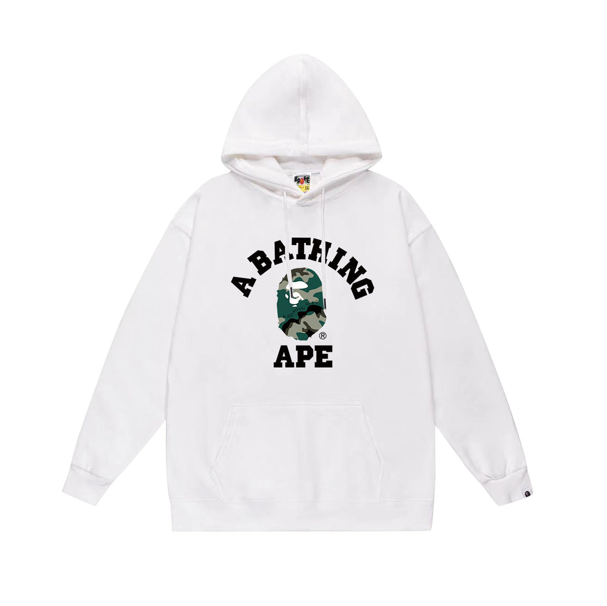 BAPE Blue Camo APE Head Pullover Hoodie