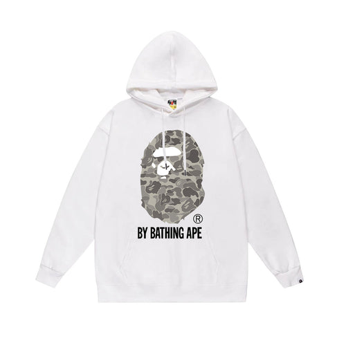 BAPE Black Camo APE Head Pullover Hoodie