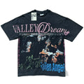 Valley Dreams Vintage Graphic T-Shirt Washed Black