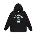 BAPE Blue Camo APE Head Pullover Hoodie