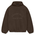 Fear Of God Essentials Core Collection Nylon Fleece Heather Wood Hoodie